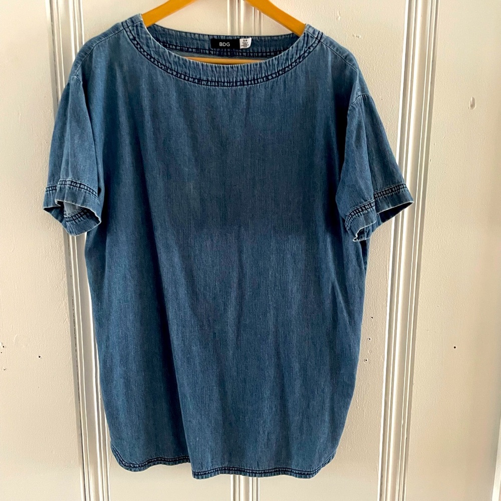 BDG Denim Shortsleeved Shirt